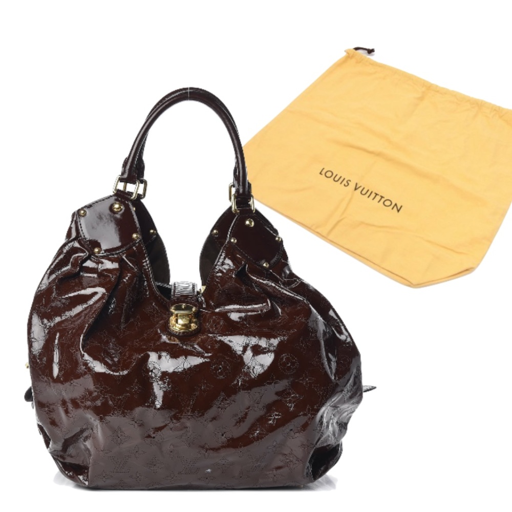 LOUIS VUITTON Surya Mahina XL Marron+Dust Bag
